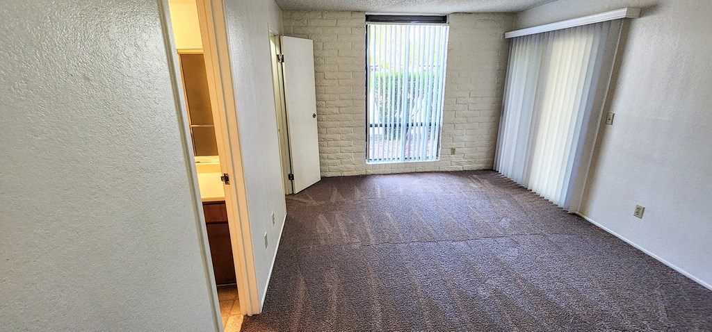 2x2 Downstairs Classic Main Bedroom at Mission Palms Apartment Homes in Tucson AZ
