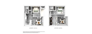 2x2 Floorplan at University West in Flagstaff