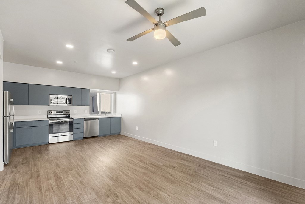 living room and kitchen at SECOND AVE COMMONS | BRAND-NEW, Arizona, 85210