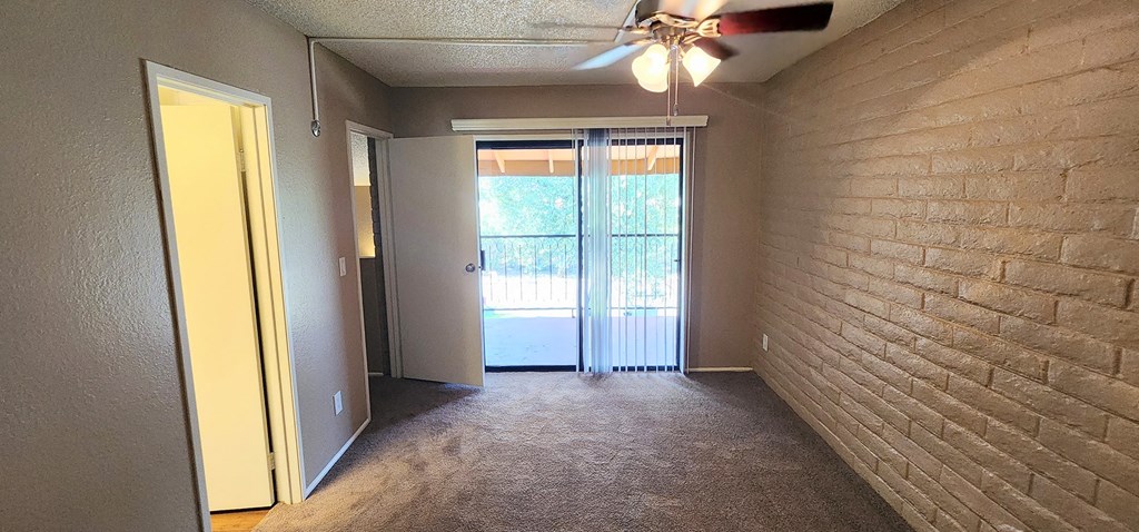 2x2 and a half Bath Brown Upgrade First Main Bedroom at Mission Palms Apartment Homes in Tucson AZ
