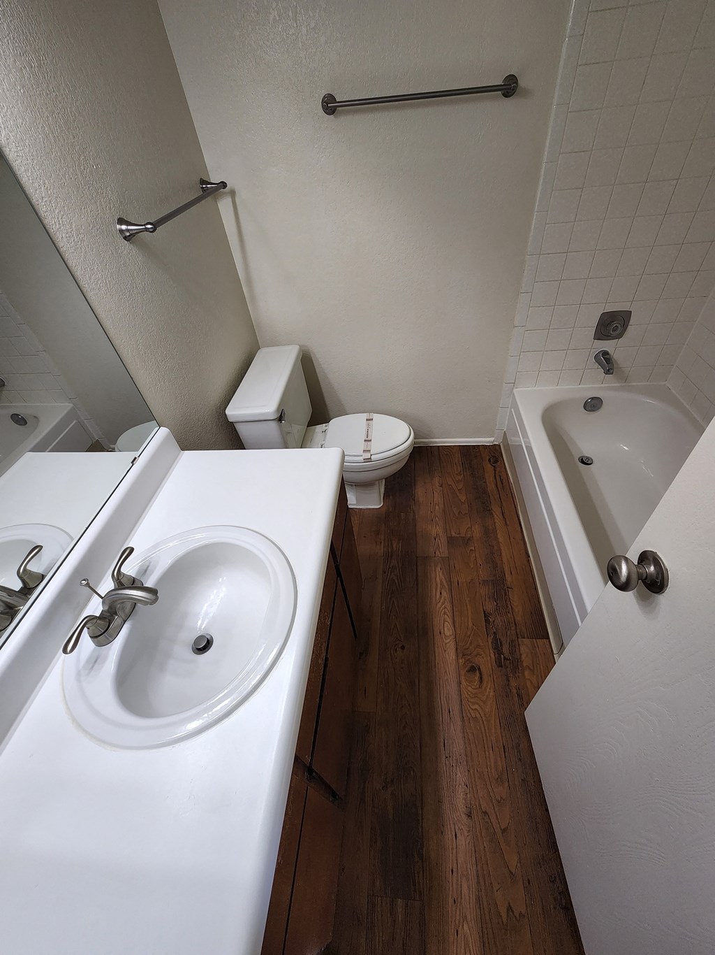 2x2 and a half Bath Classic Second Main Bathroom at Mission Palms Apartment Homes in Tucson AZ