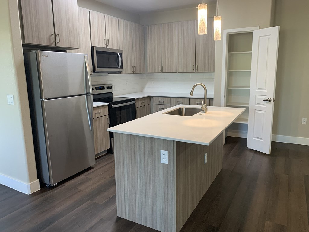 Kitchen of renovated 3 bedroom at Trails at San Tan in Gilbert AZ