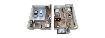 Three Bedroom Three Bath