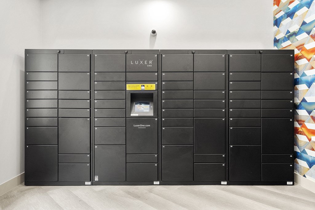 Package lockers at Trails at San Tan in Gilbert AZ