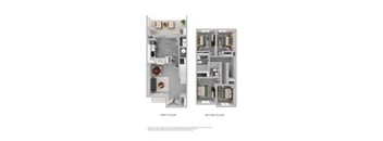 a 2256 sq ft floor plan  1 bedroom