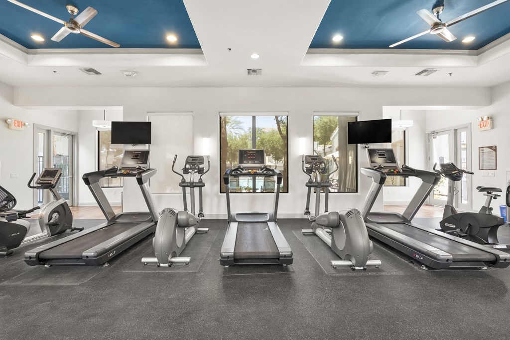 Fitness center at Trails at San Tan in Gilbert AZ