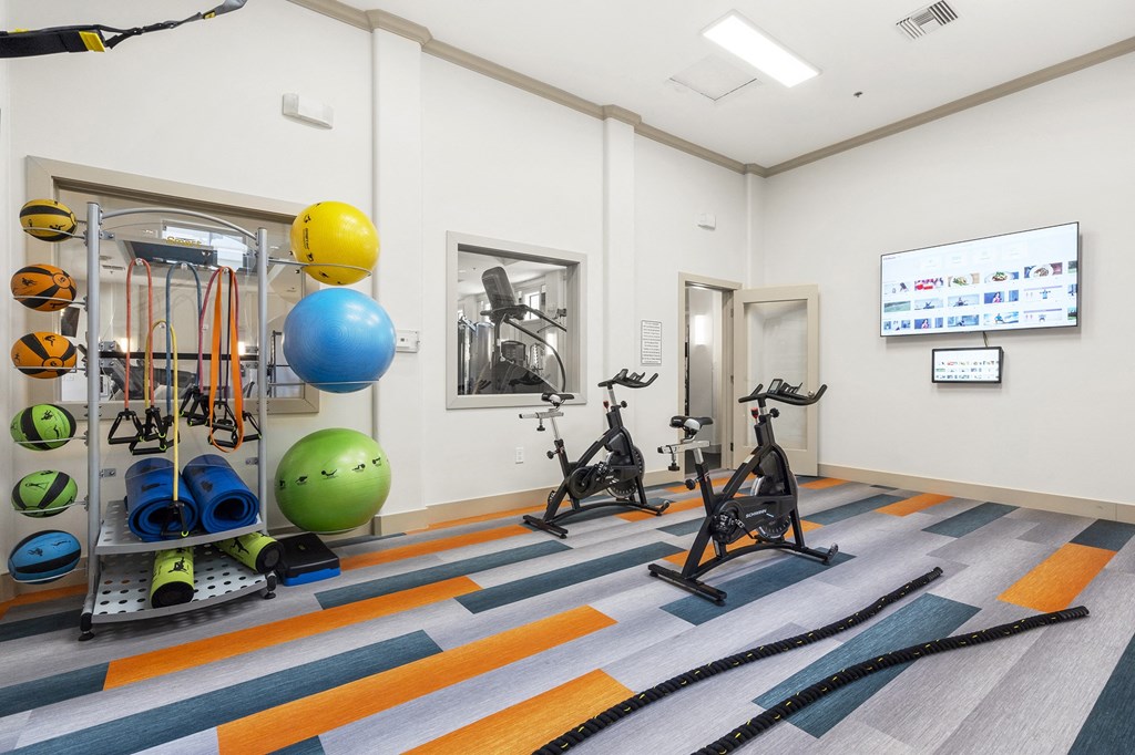 Fitness center at Trails at San Tan in Gilbert AZ