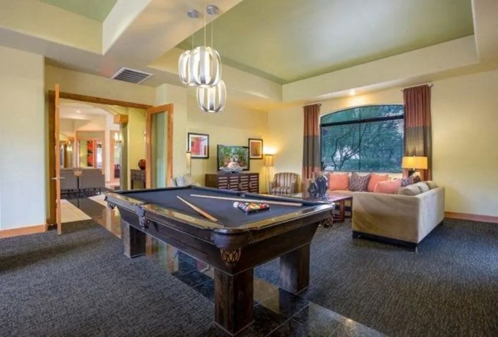 Activity Room at Canyon Crossroads Apartment Homes in Phoenix AZ