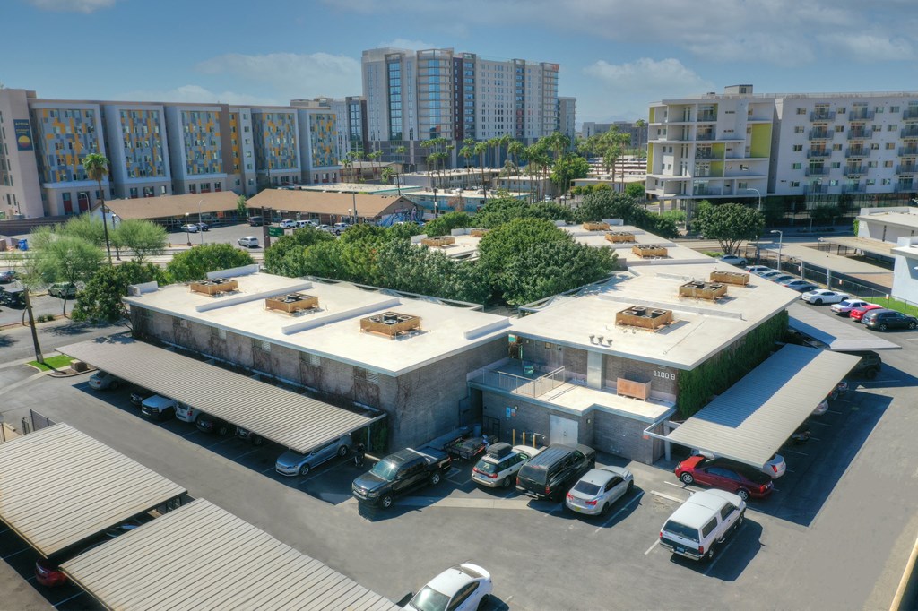 Aerial view at The Regency Apartments in Tempe AZ Nov 2020 (3)