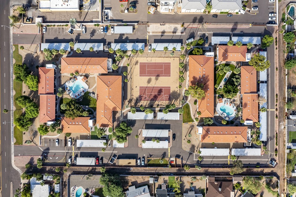 Areial View at Polanco Apartments