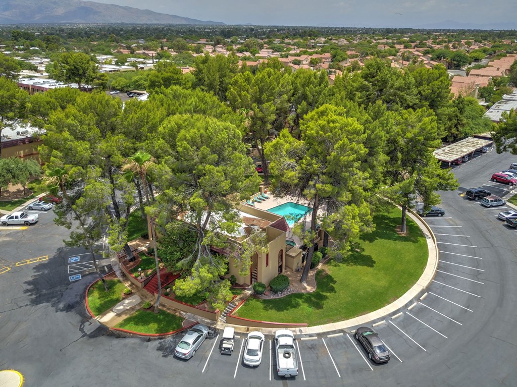 Arial View at The View At Catalina Apartments in Tucson, AZ