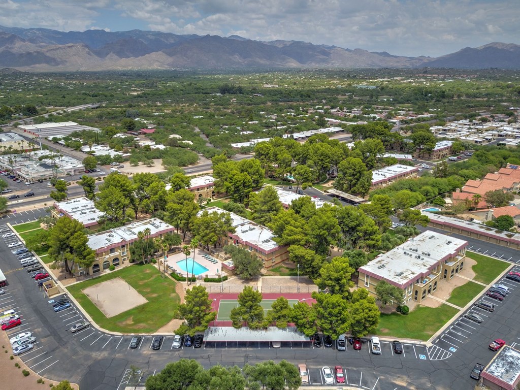 Arial View at The View At Catalina Apartments in Tucson, AZ