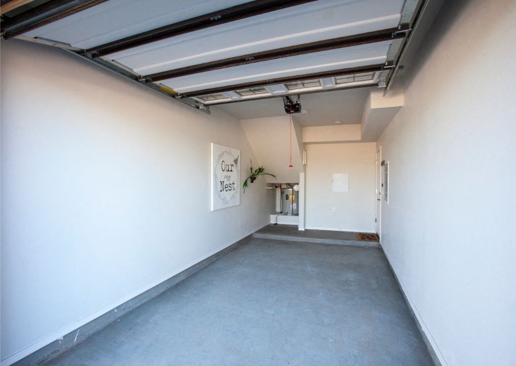 Attached garage at San Vicente Townhomes in Phoenix AZ