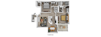 2 Bedroom 2 Bathroom (B2)