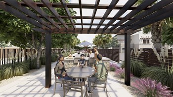 BBQ Area at The Carson Townhomes in Gilbert Arizona 2022 2 - Photo Gallery 47