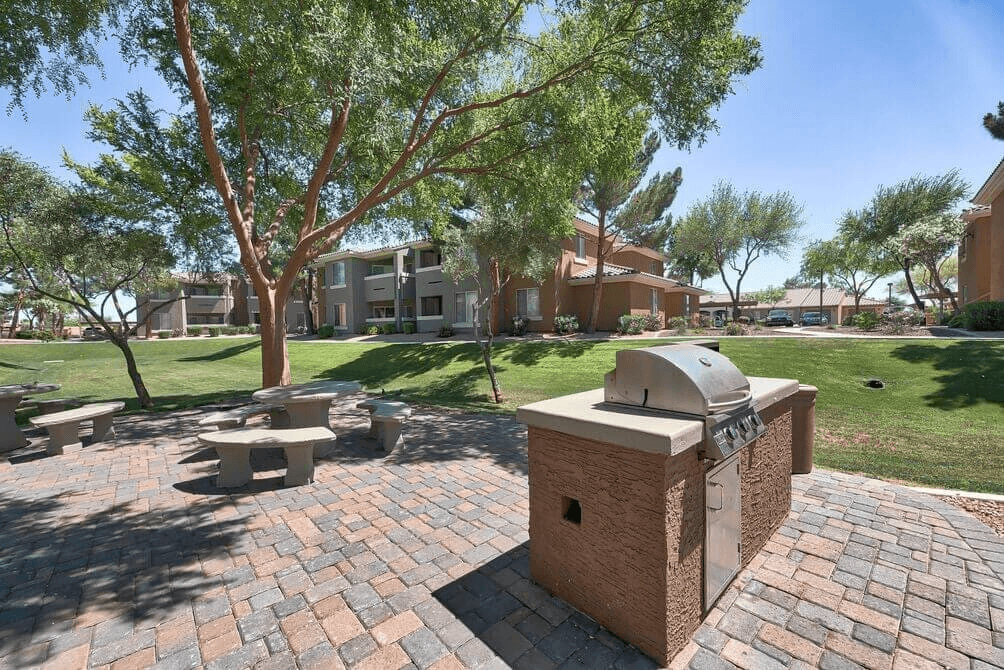 BBQ Grill at Desert Sage Apartments in Goodyear Arizona