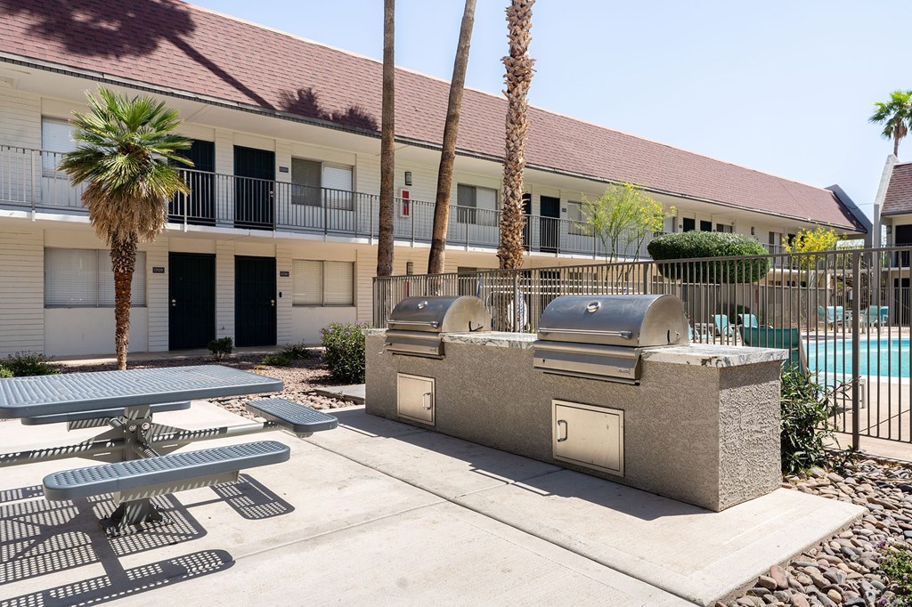 BBQ Grills at Avani North Tucson Apartments in Tucson Arizona