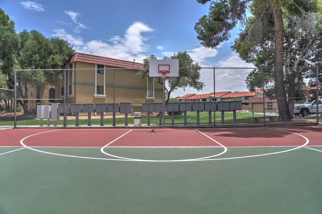 Basketball Court at The View At Catalina Apartments in Tucson, AZ