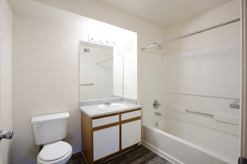 Bathroom 3x2 at Aspen Ridge Apartments in Albuquerque New Mexico