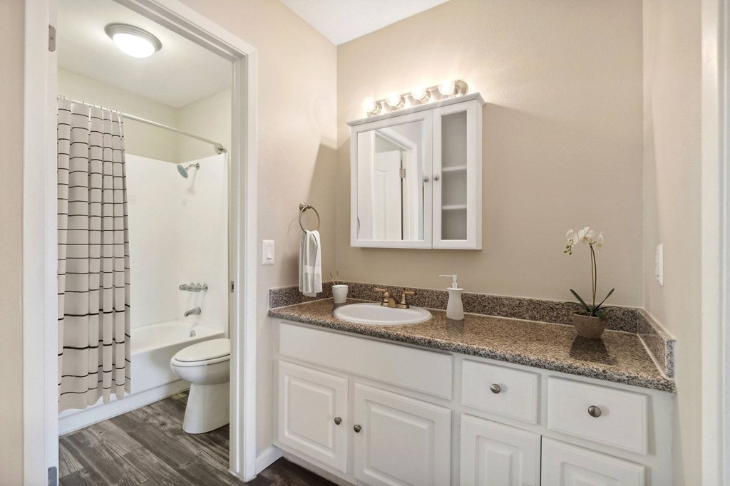 Bathroom Vanity at SunVilla Apartments in Mesa Arizona