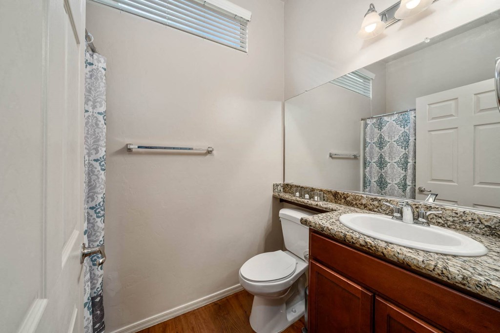 Bathroom at Avilla Preserve Apartment Homes in Tucson Arizona