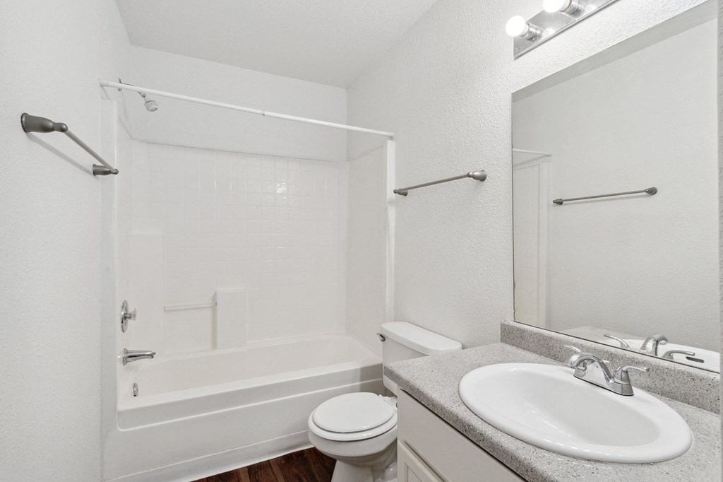 Bathroom at Bella Vita Apartments