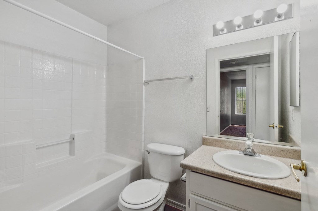 Bathroom at Bella Vita Apartments