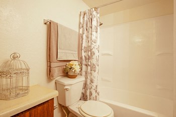 Bathroom at Casa Bella Apartments in Tucson AZ 4-2020 - Photo Gallery 62