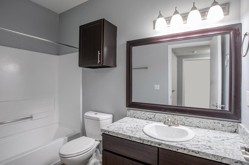 Bathroom at Centennial Crossing Apartments