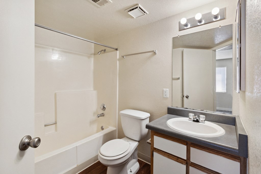 Bathroom at Kingman Station Apartments