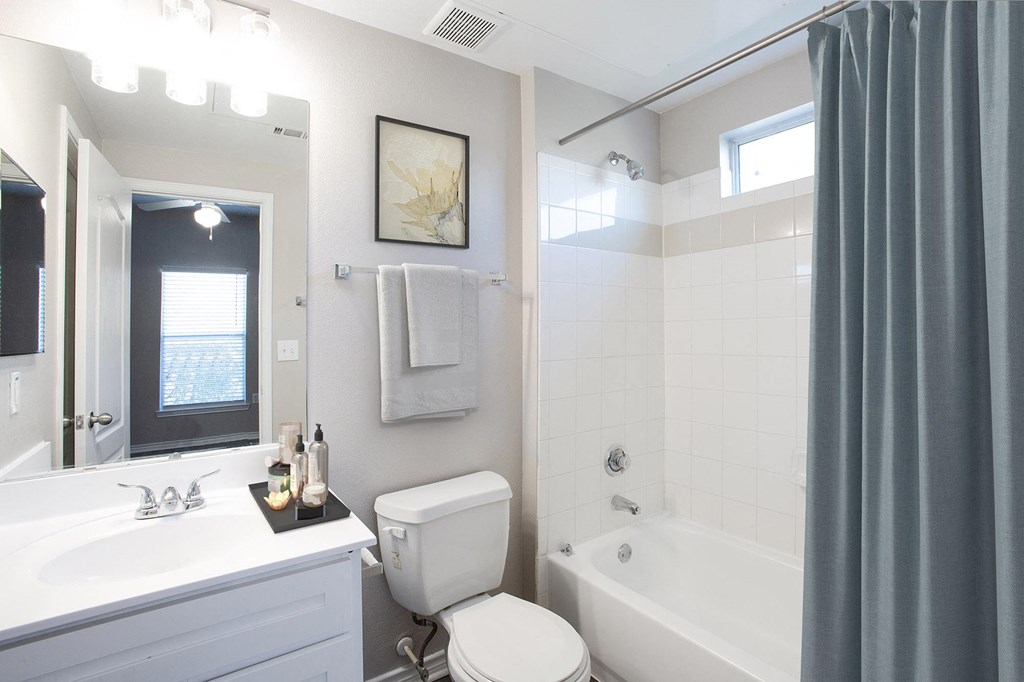 Bathroom at Links at Forest Creek in Round Rock Texas near Austin