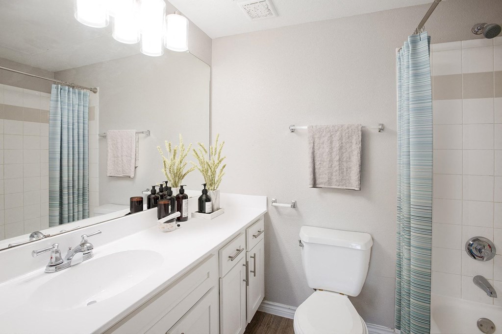 Bathroom at Links at Forest Creek in Round Rock Texas near Austin