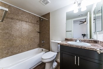 Bathroom at Metro Tucson Apartments in Tucson Arizona - Photo Gallery 8