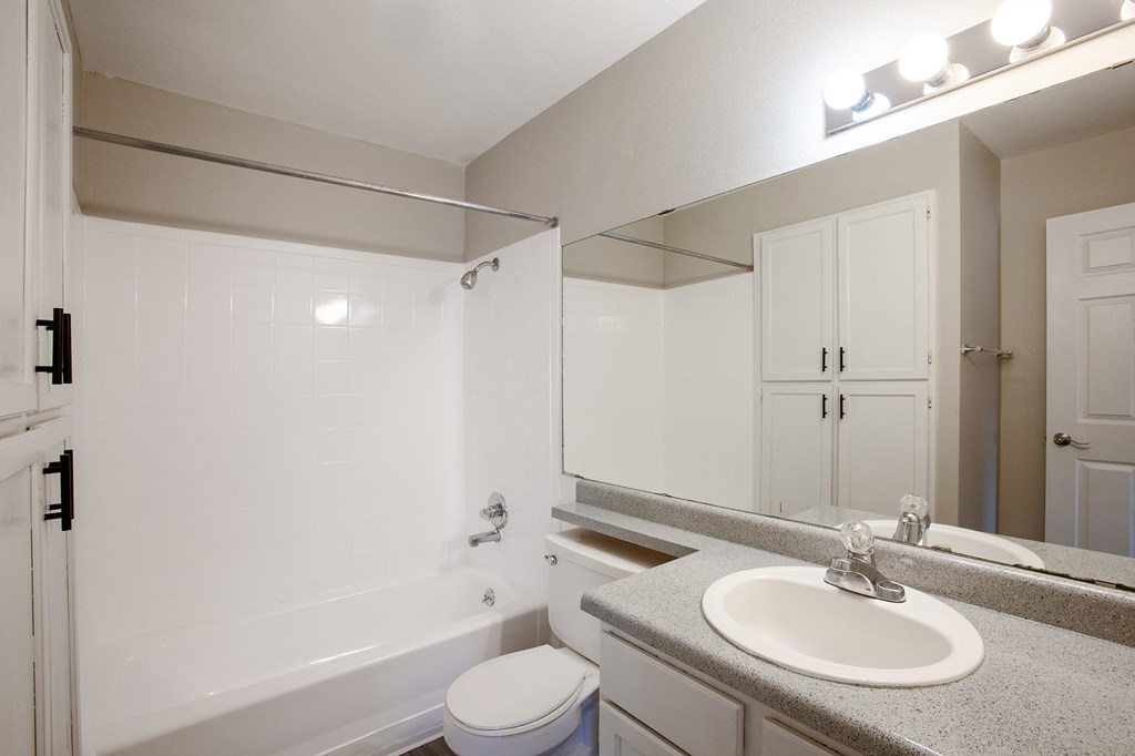 Bathroom at Park Place Apartments in Las Cruces New Mexico