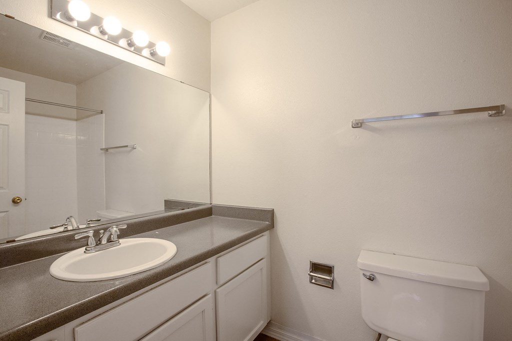 Bathroom at Park Place Apartments in Las Cruces New Mexico