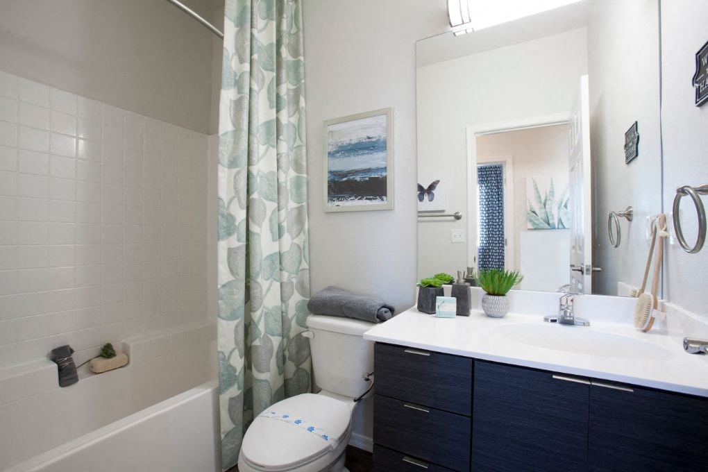 Bathroom at San Vicente Townhomes in Phoenix AZ