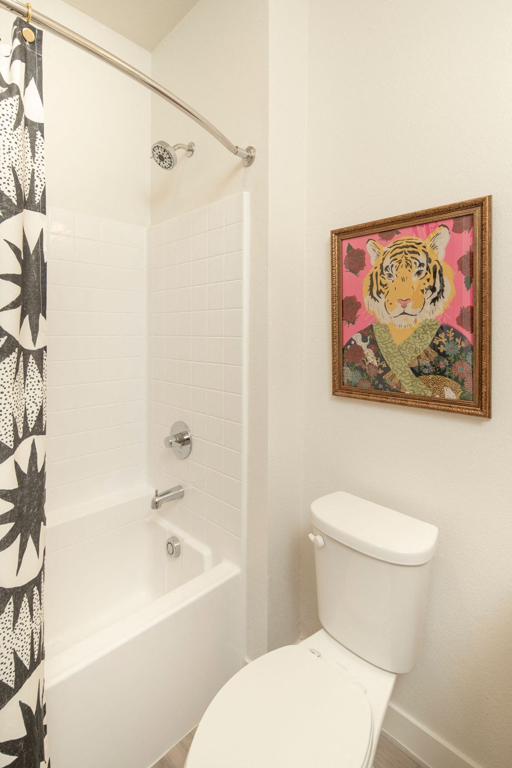 Bathroom at Streamliner 16th Apartments in Phoenix