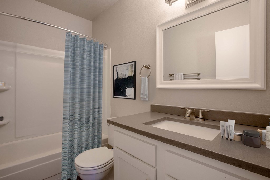 Bathroom at The Link at 4th Ave in Tucson Arizona