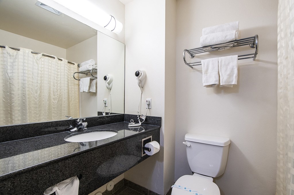 Bathroom at The Vistas Apartments