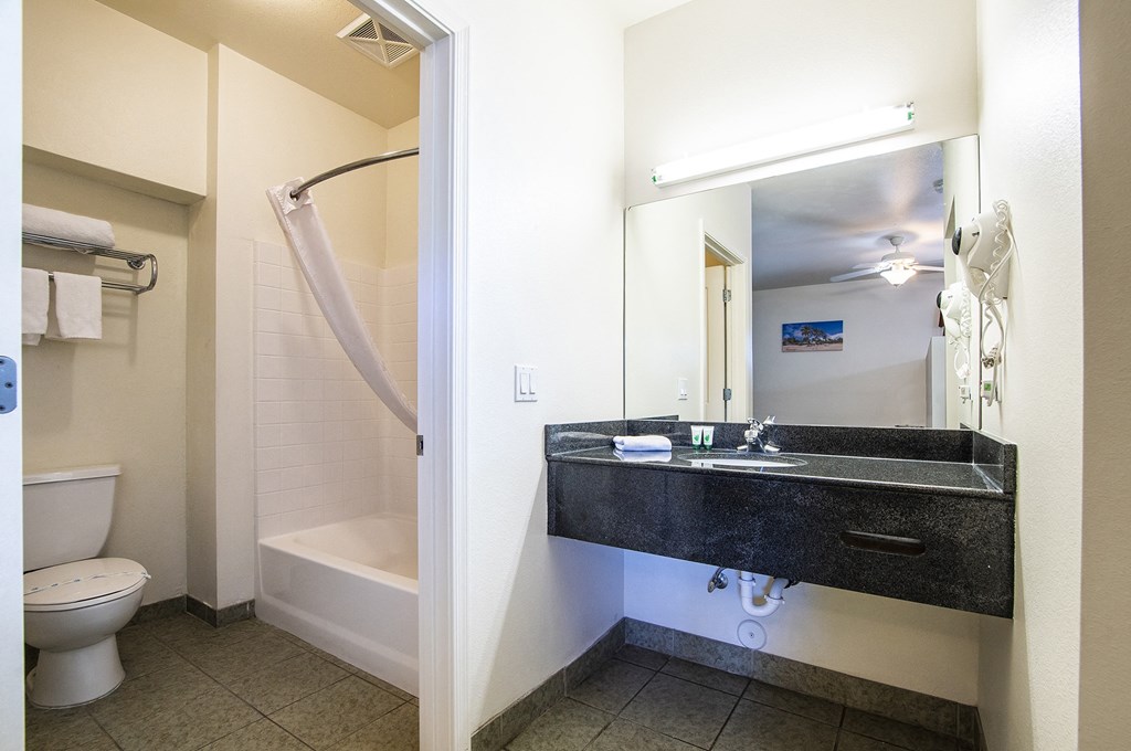 Bathroom at The Vistas Apartments