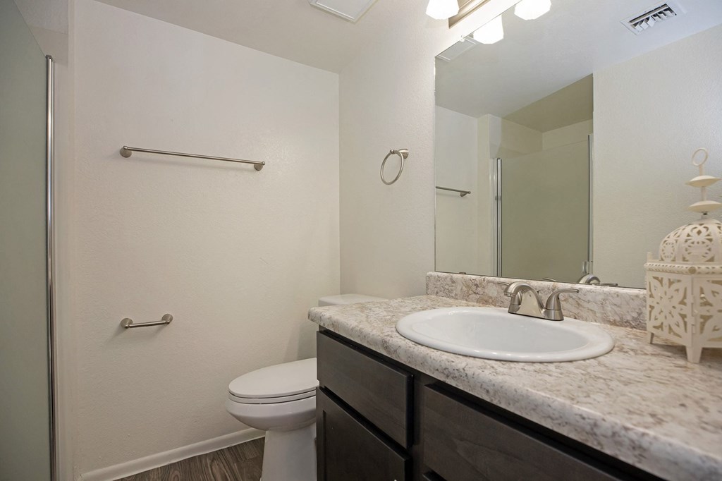 Bathroom at Winterhaven Terrace Apartments in Tucson Arizona