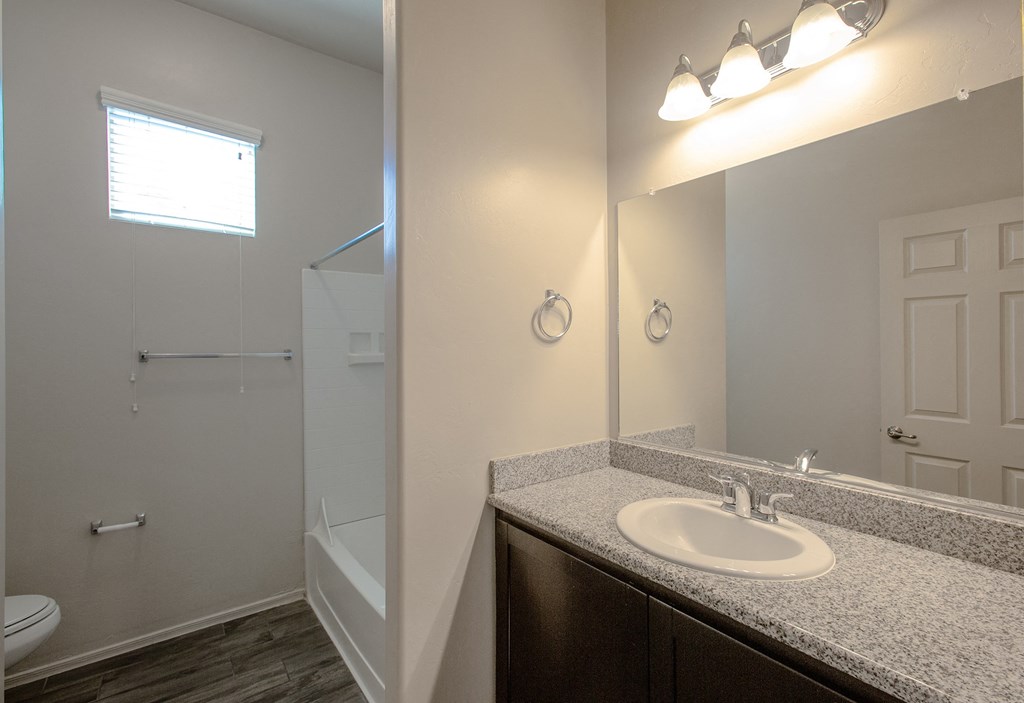Bathrooom at Sabino Vista Apartments in Tucson