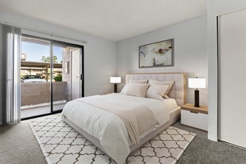 Bedroom at Avalon Hills Apartments in Phoenix AZ - Photo Gallery 6