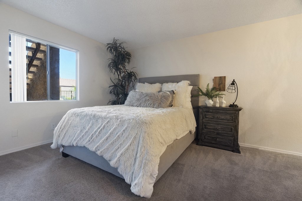 Bedroom at Avenue 8 Apartments in Mesa AZ Nov 2020