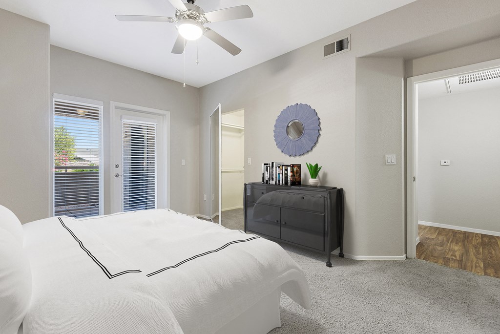 Bedroom at Cambria Apartments in Gilbert Arizona
