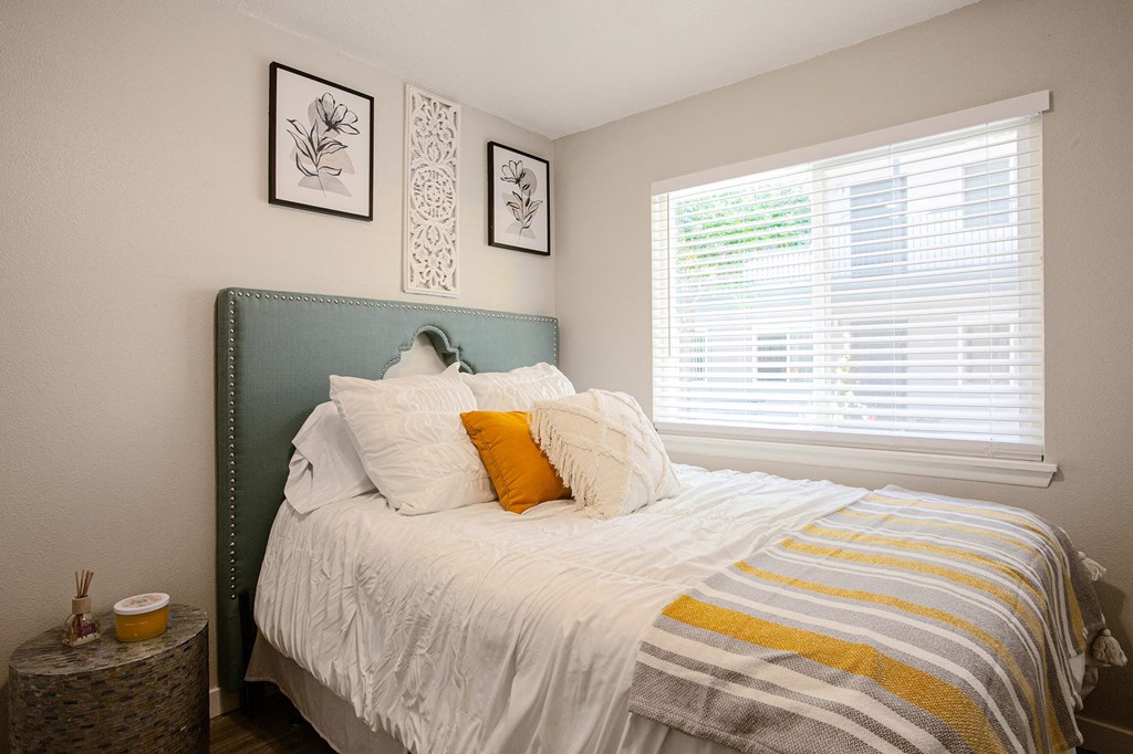 Bedroom at Encanto Lofts in Albuquerque New Mexico