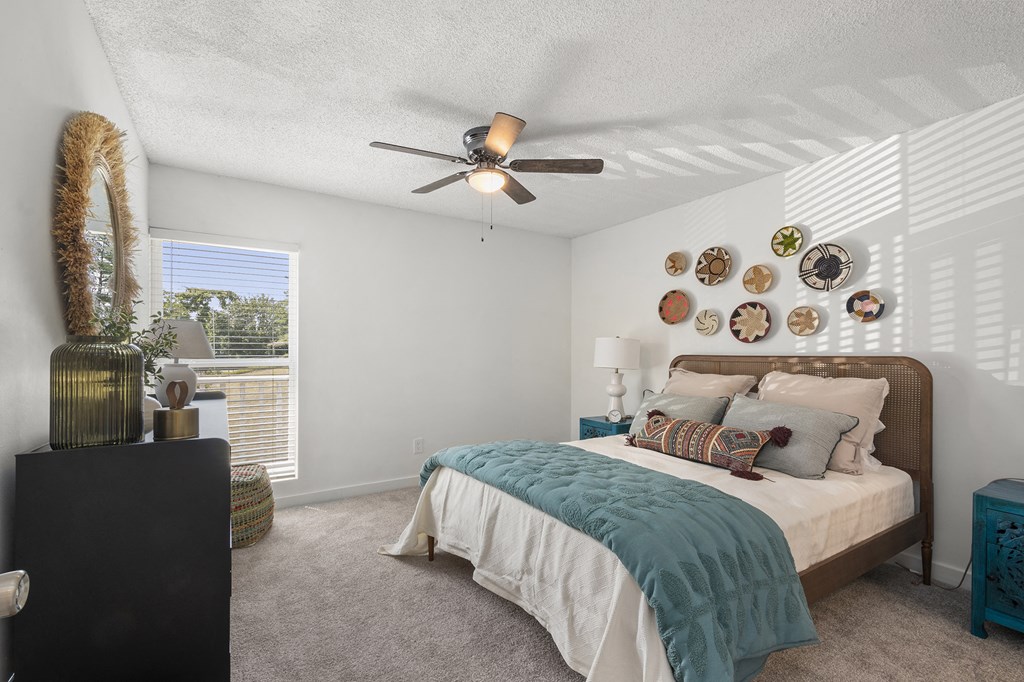Bedroom at Falls at Mill Creek in Nashville Tennessee