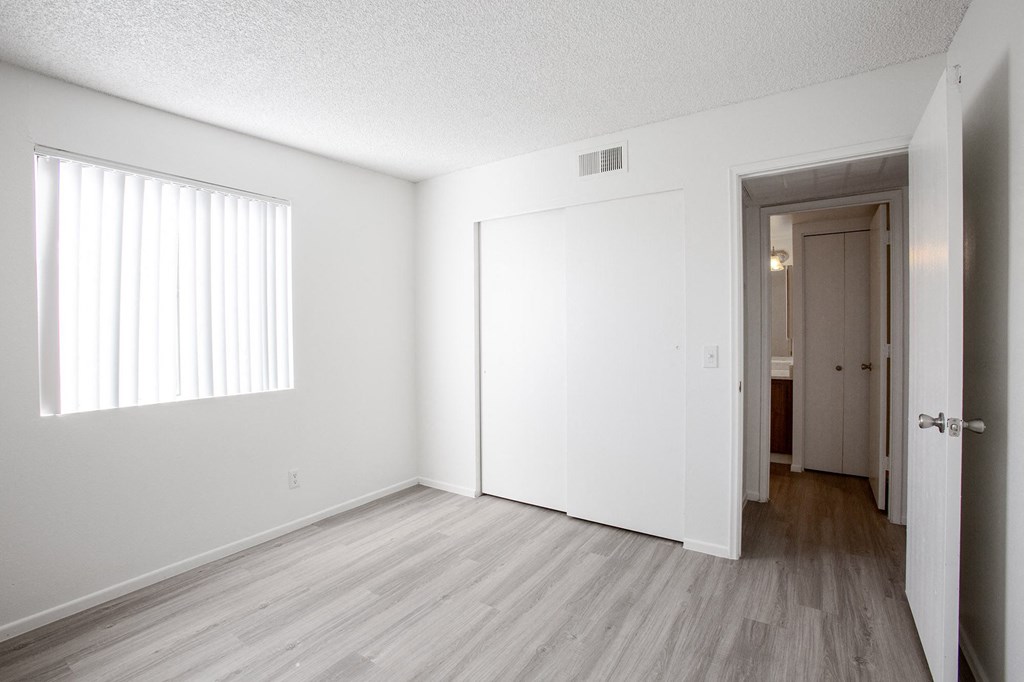 Bedroom at La Lomita Apartments in Tucson Arizona