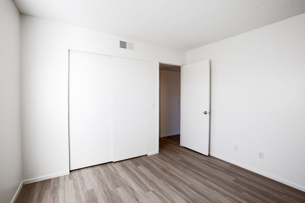 Bedroom at La Lomita Apartments in Tucson Arizona