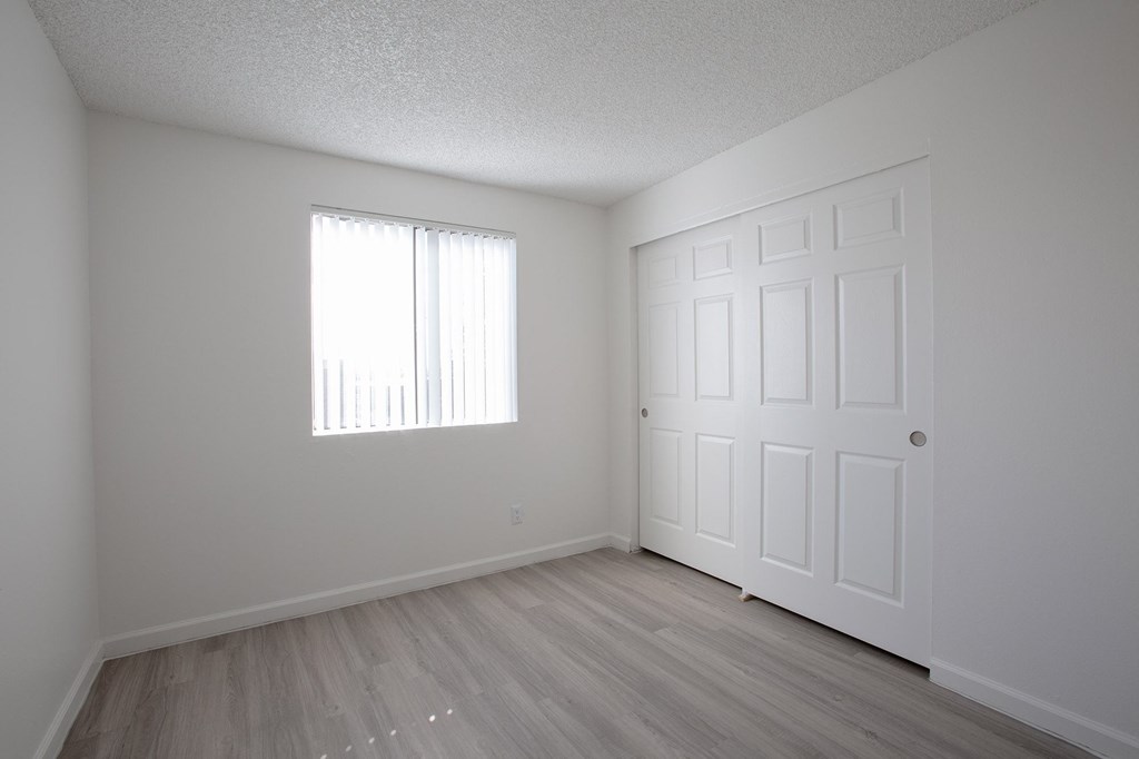 Bedroom at La Lomita Apartments in Tucson Arizona